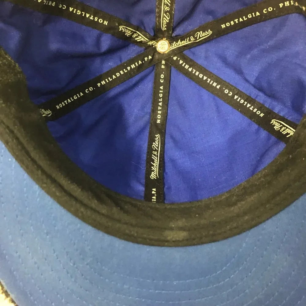 Dallas Mavericks Mitchell Ness NBA‎ Hardwood Classics Fitted Hat Size 7 3/8 READ